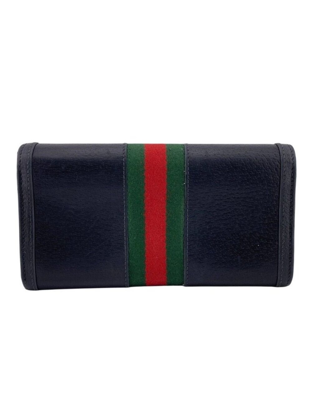 Gucci Ophidia Sherry Line GG Leather Wallet Black